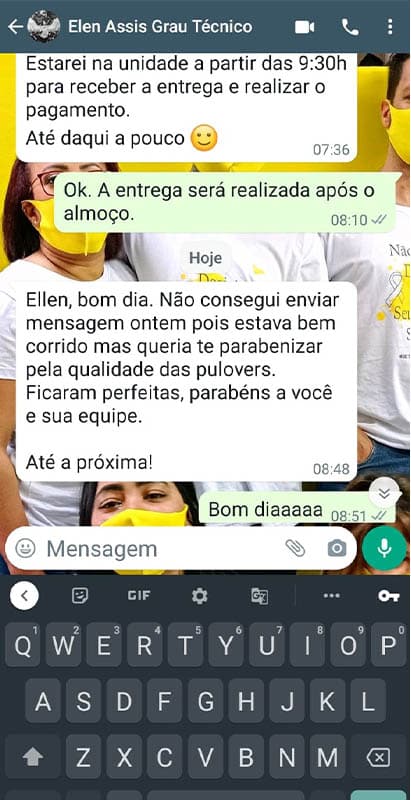 Elen Assis Grau Técnico